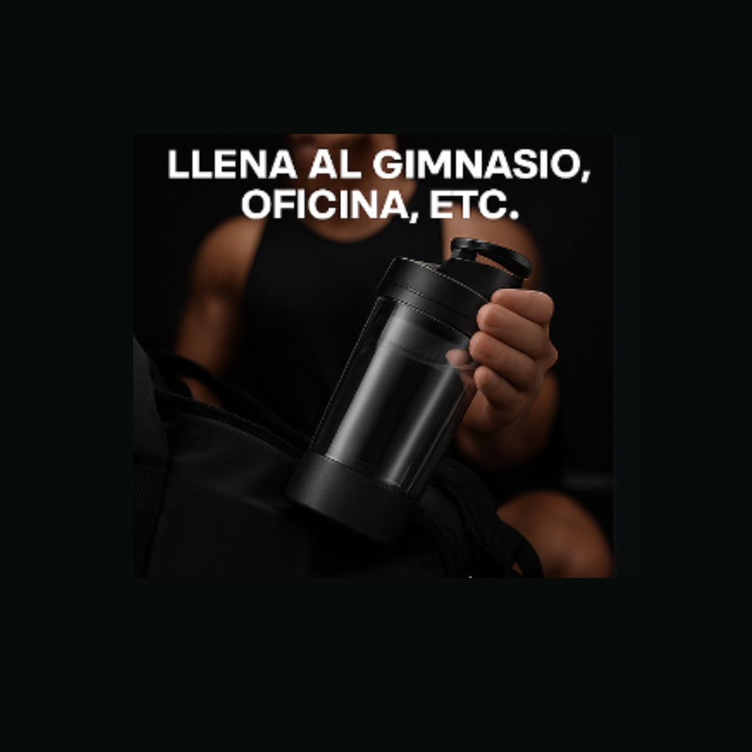 Botella Mezcladora Eléctrica Smartshake